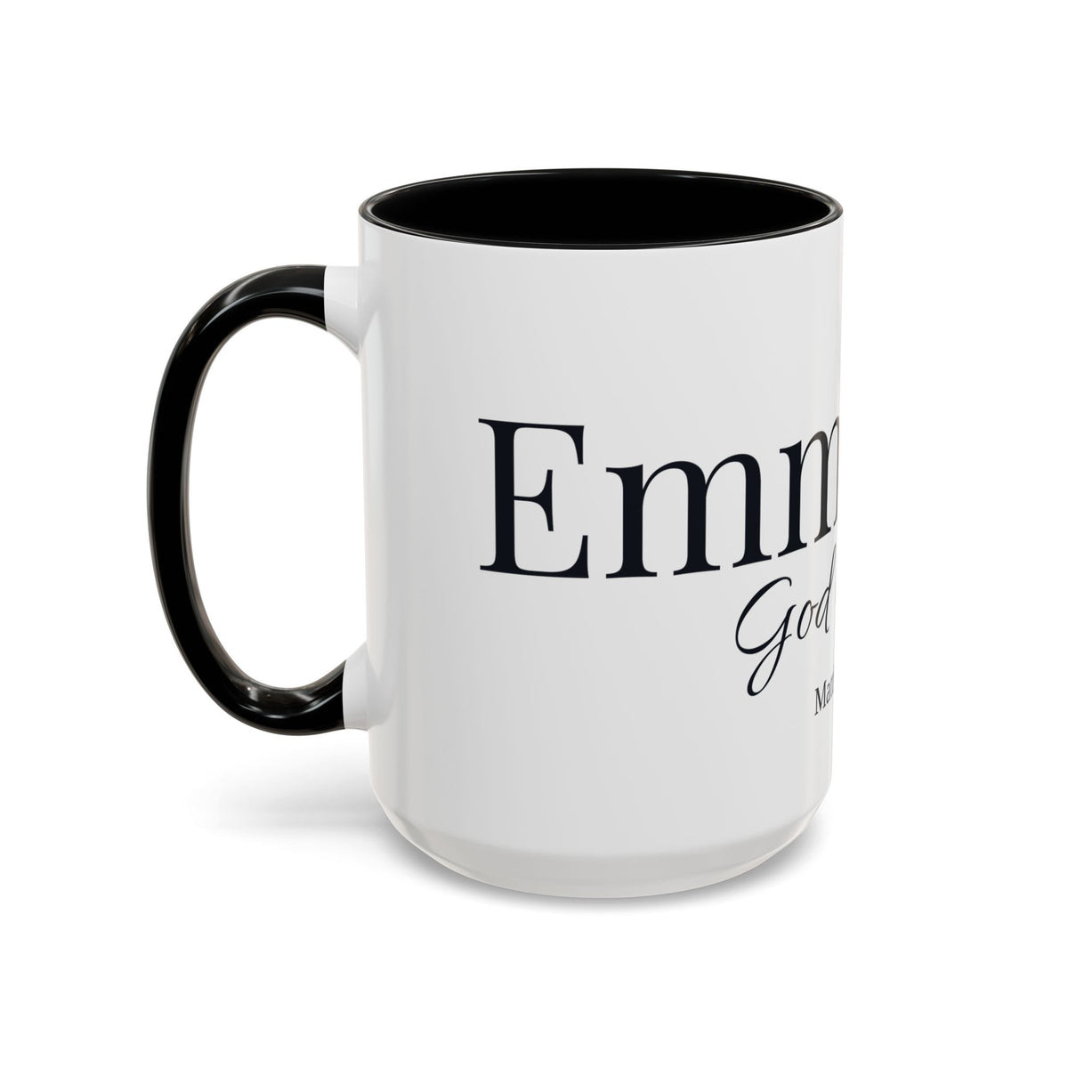 Emmanuel God With Us Accent Mug