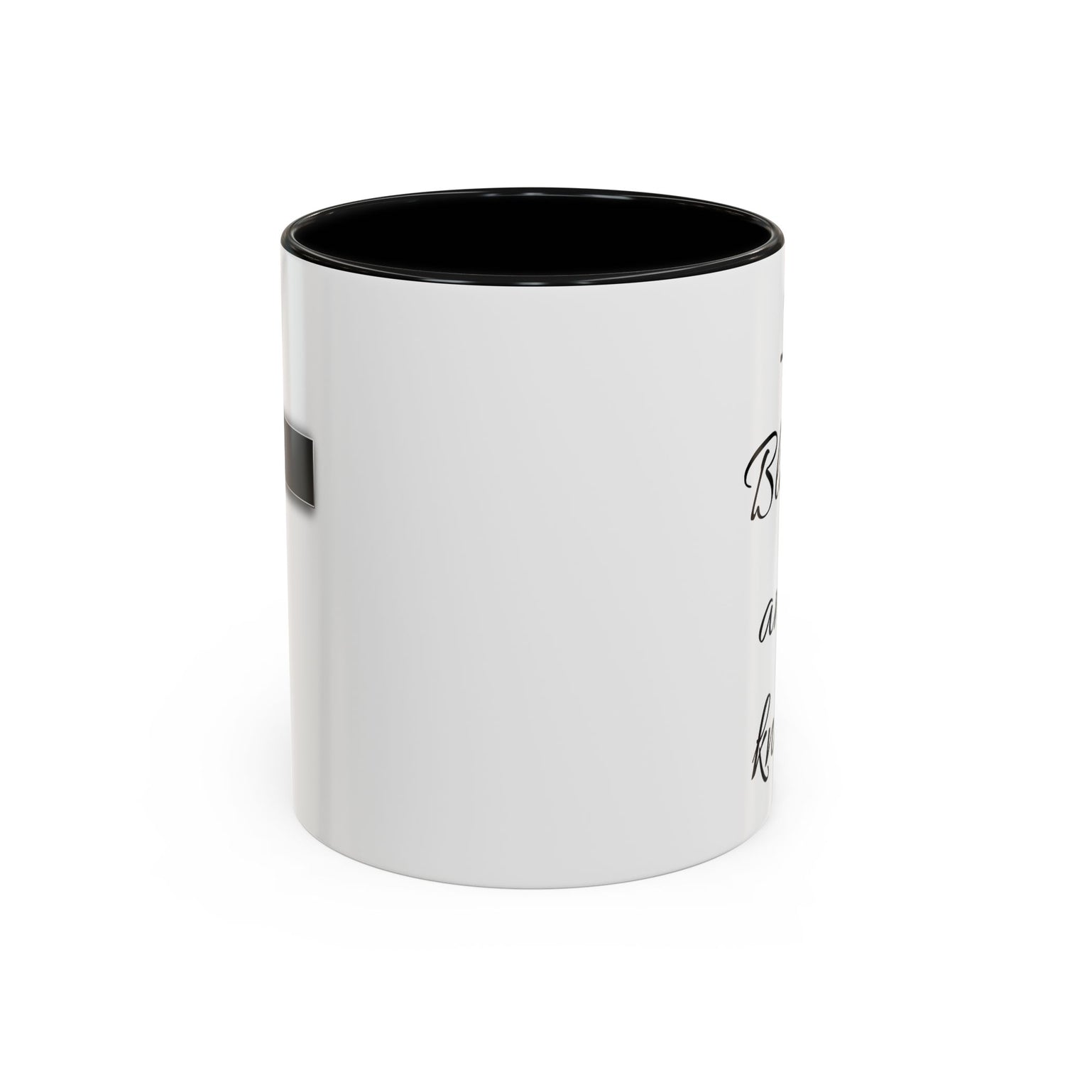 I'm blessed and I know it faith coffee mug with ornate cross