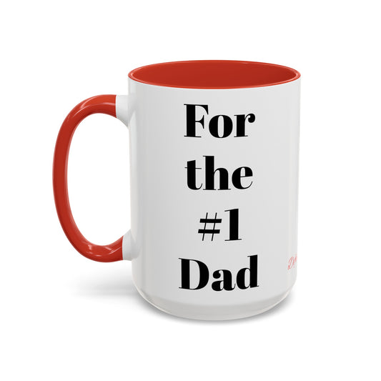 #1 Dad Father's Day Mug (15oz)