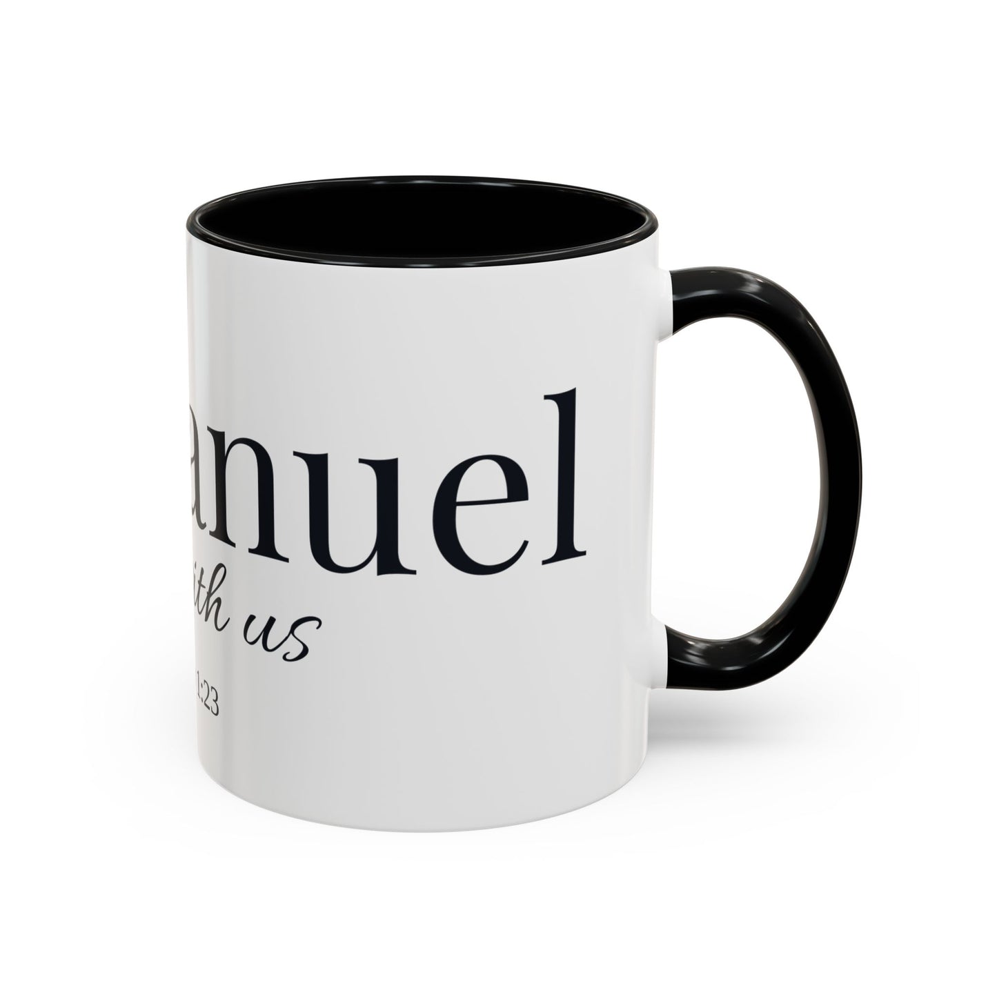 Emmanuel God With Us Accent Mug