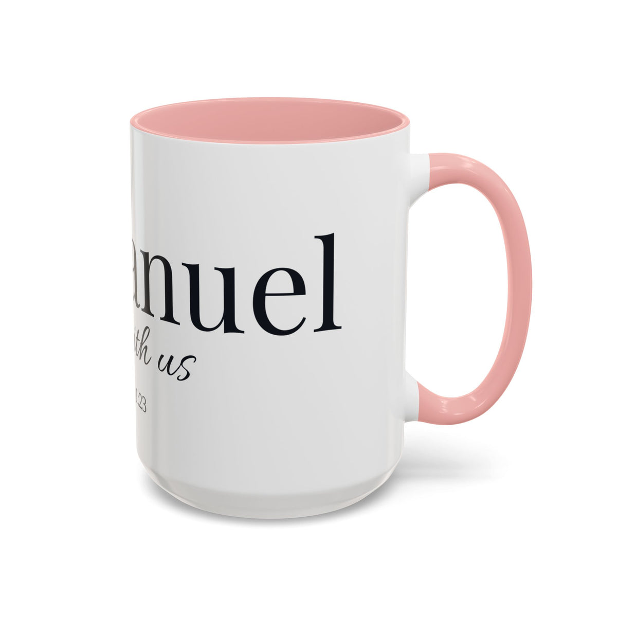 Emmanuel God With Us Accent Mug