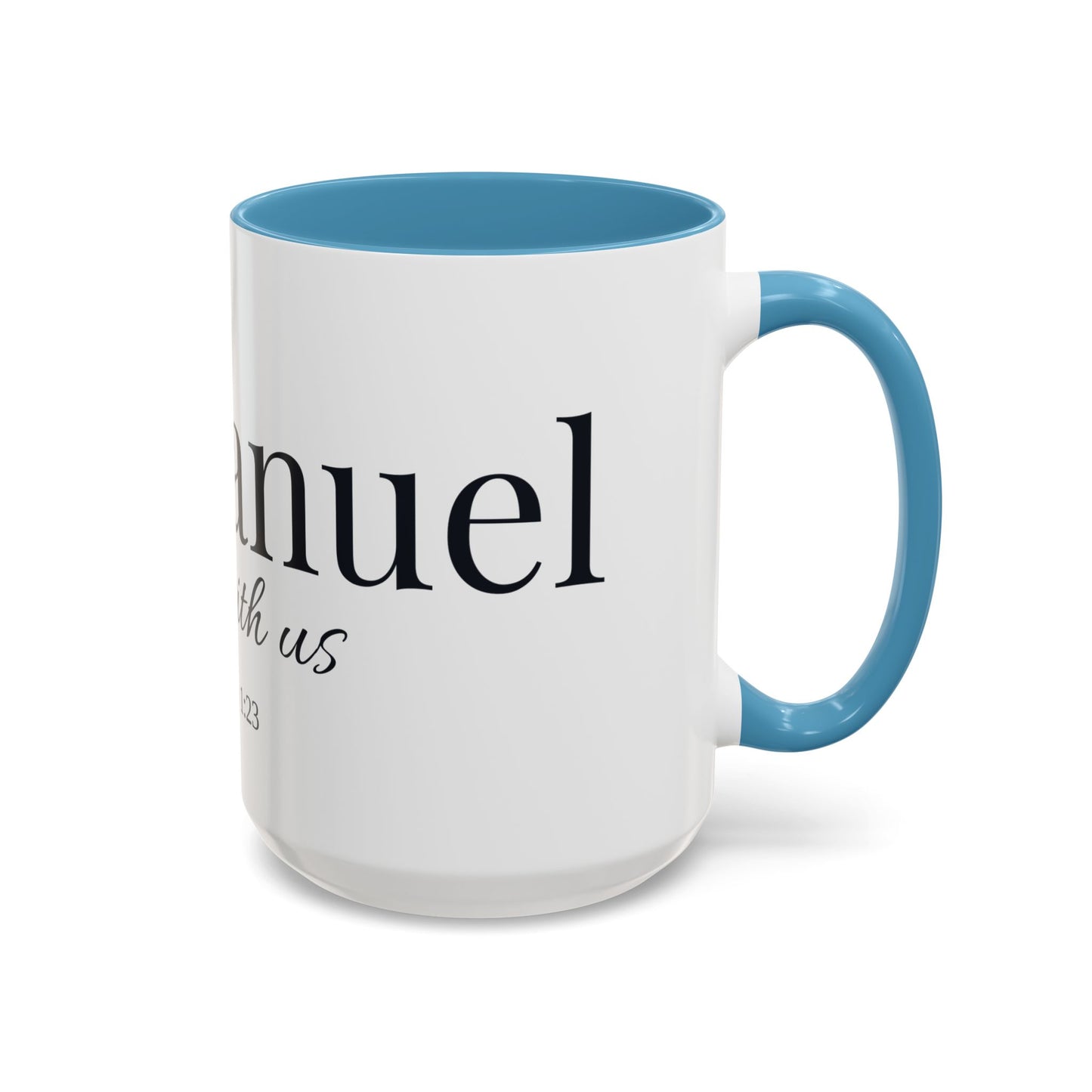 Emmanuel God With Us Accent Mug