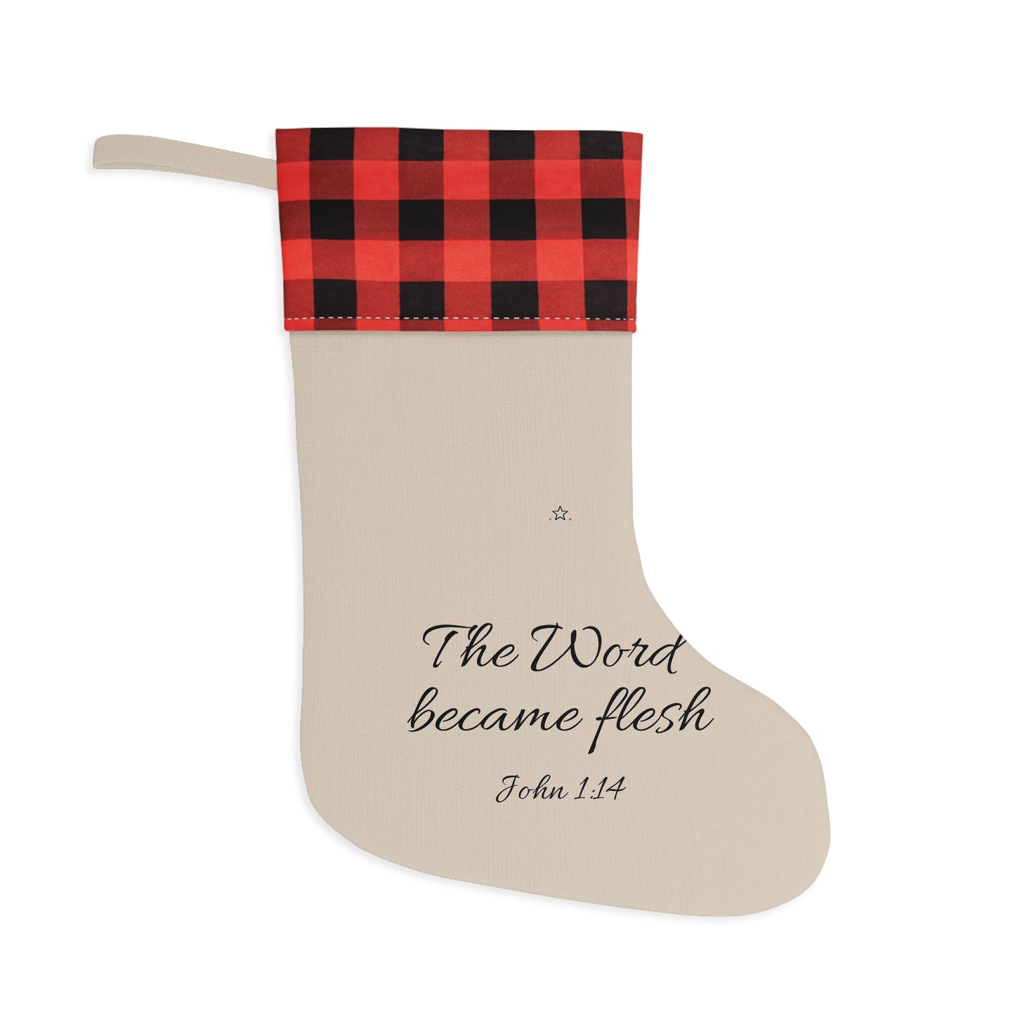 The Word became flesh Stocking