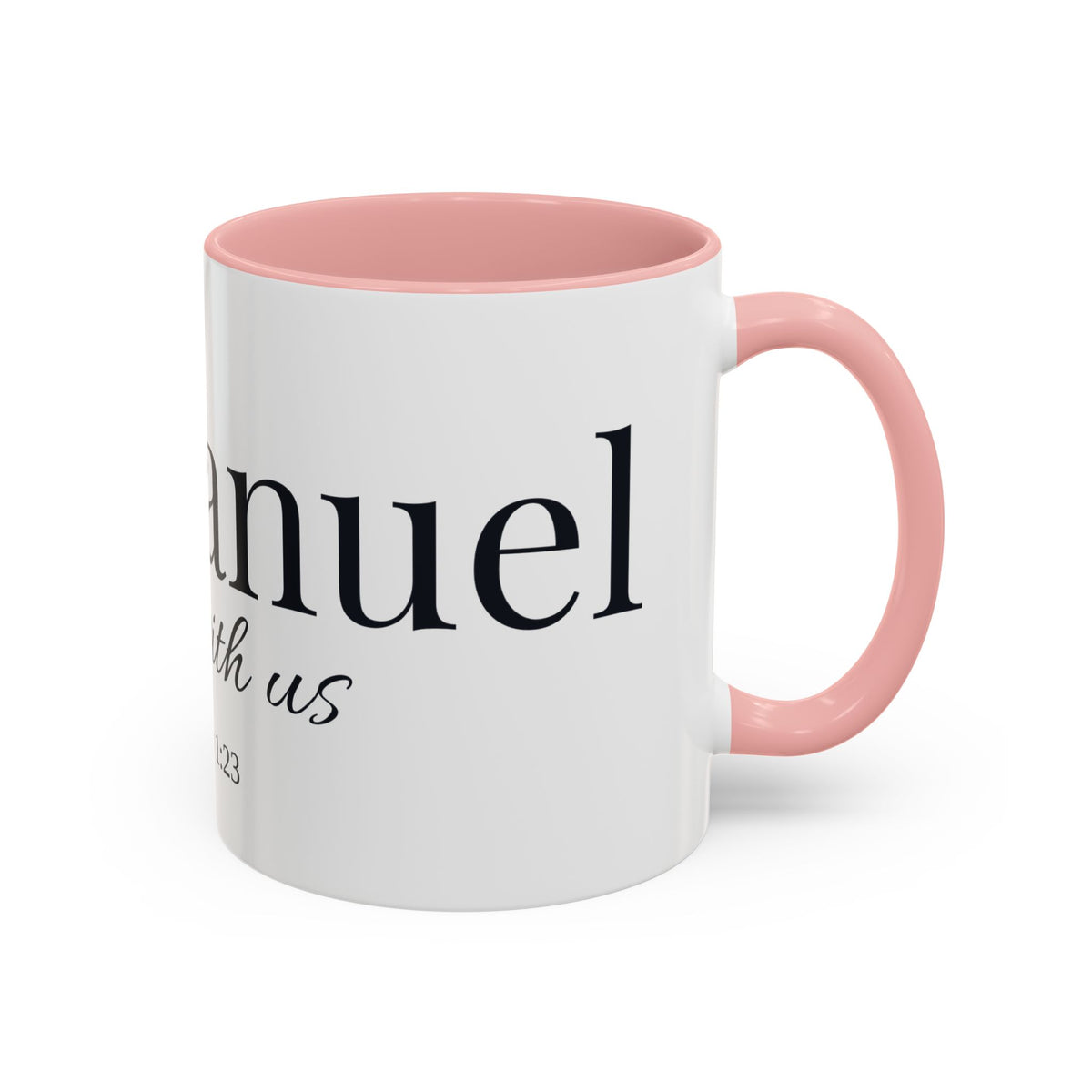 Emmanuel God With Us Accent Mug
