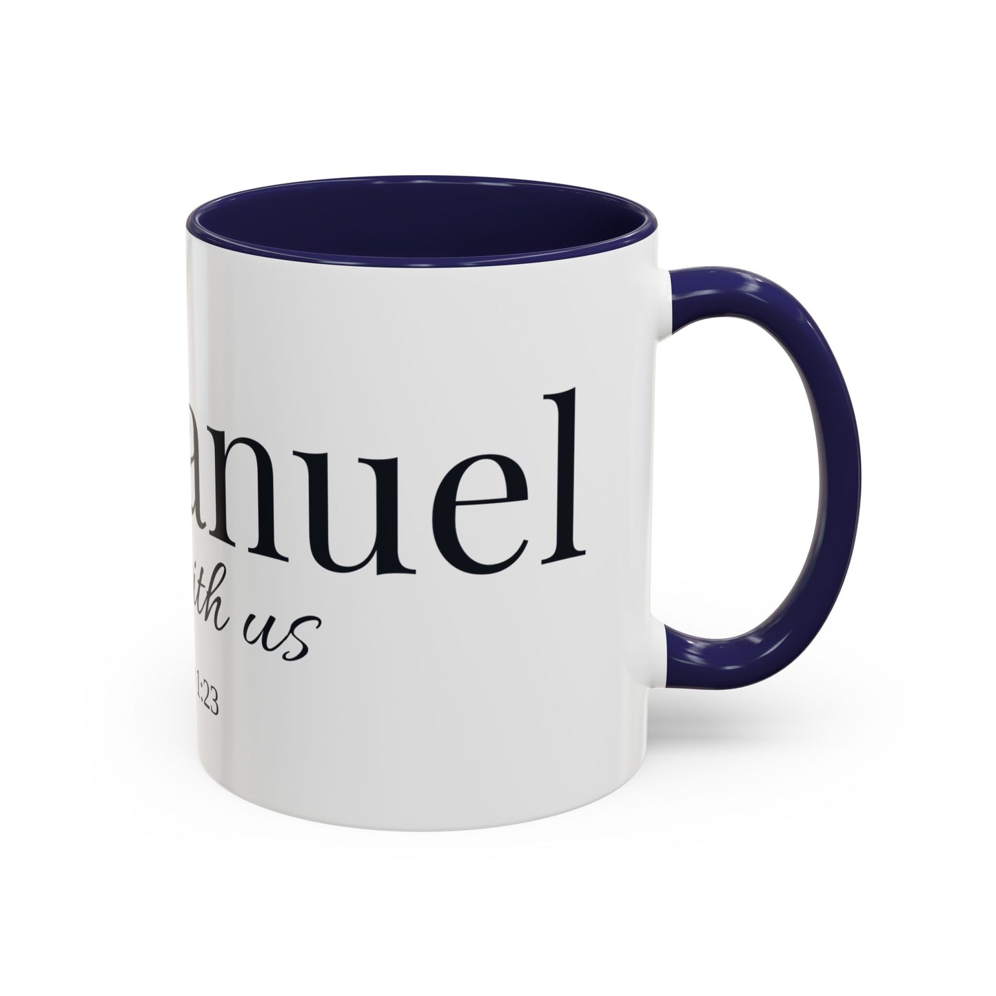 Emmanuel God With Us Accent Mug