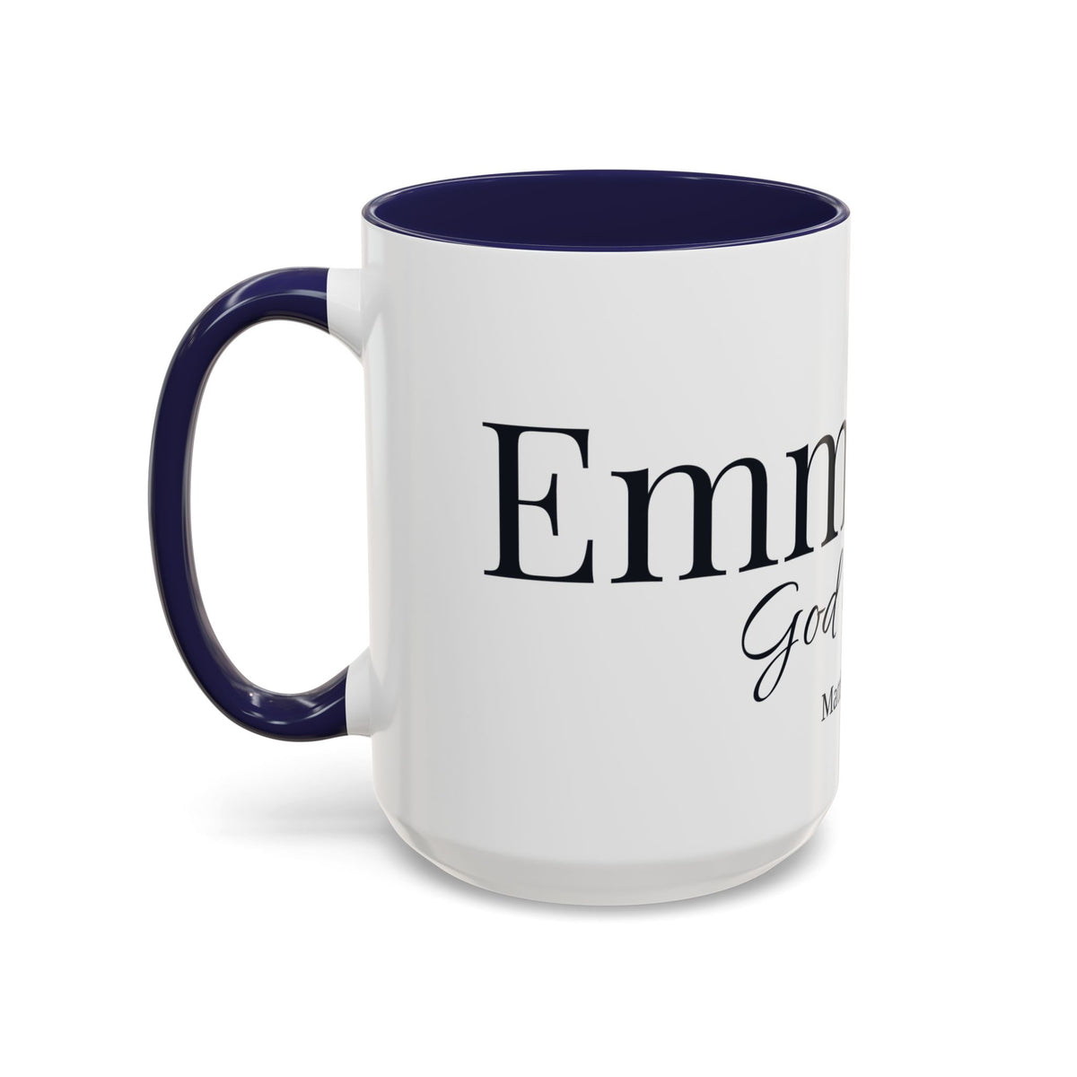 Emmanuel God With Us Accent Mug