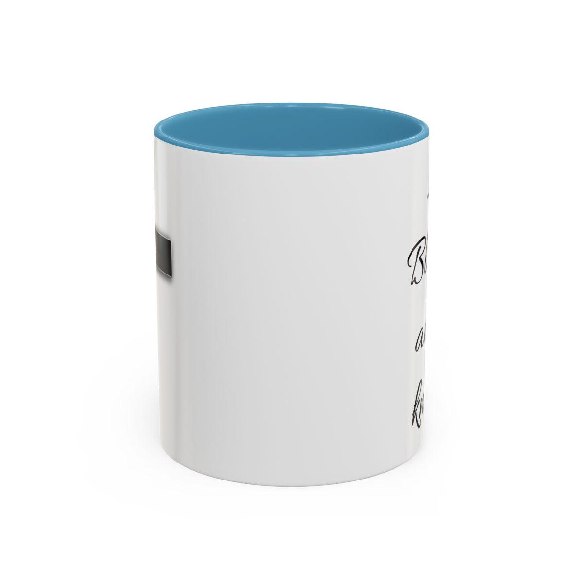 I'm blessed and I know it coffee mug — Light Blue