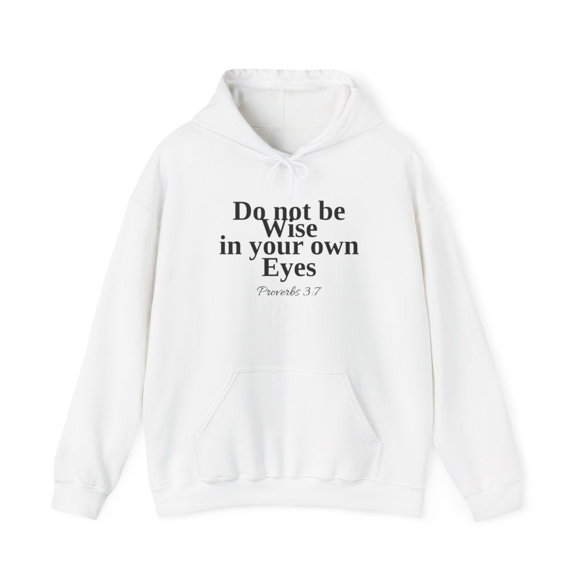 Do not be wise in your own eyes Hoodie