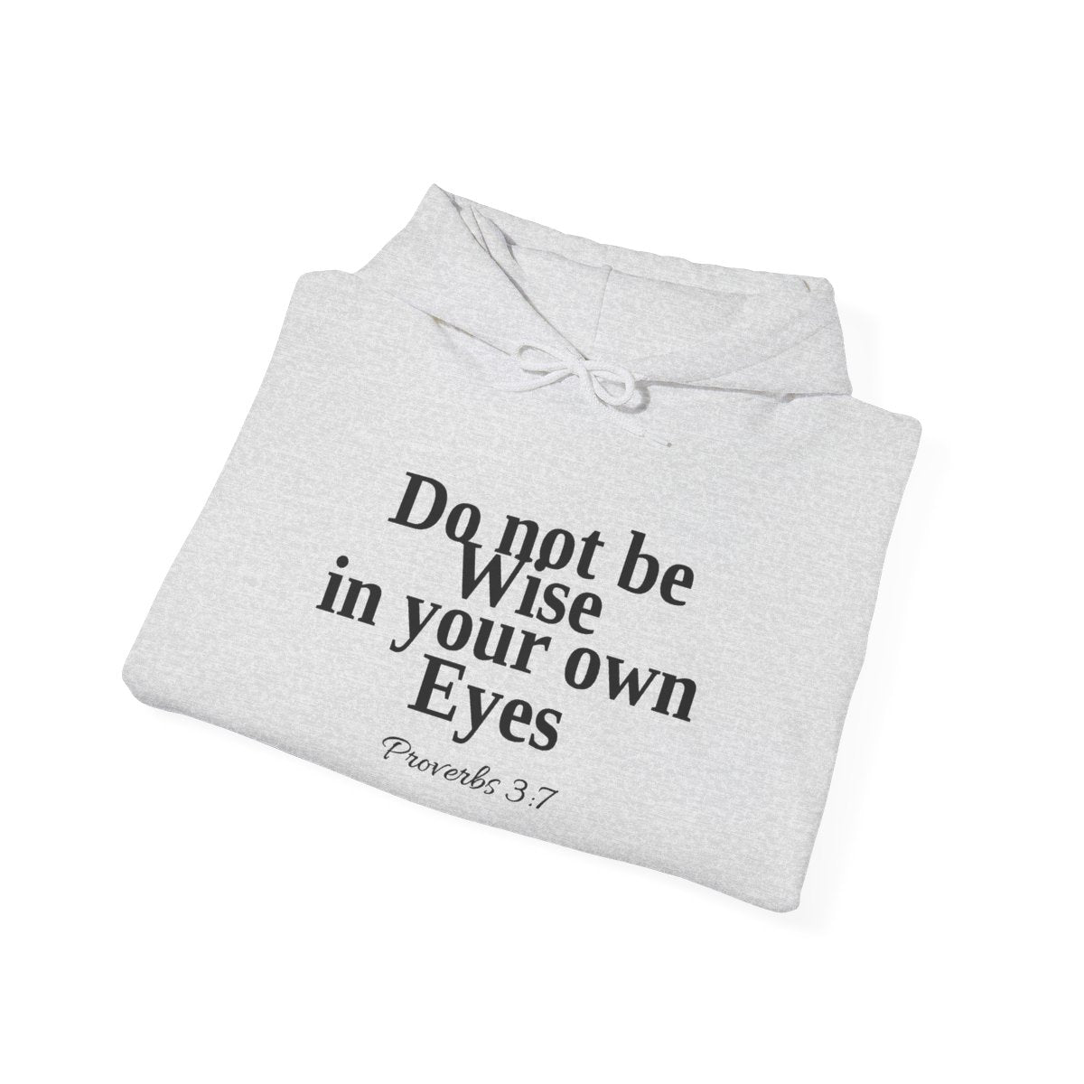 Do not be wise in your own eyes Hoodie