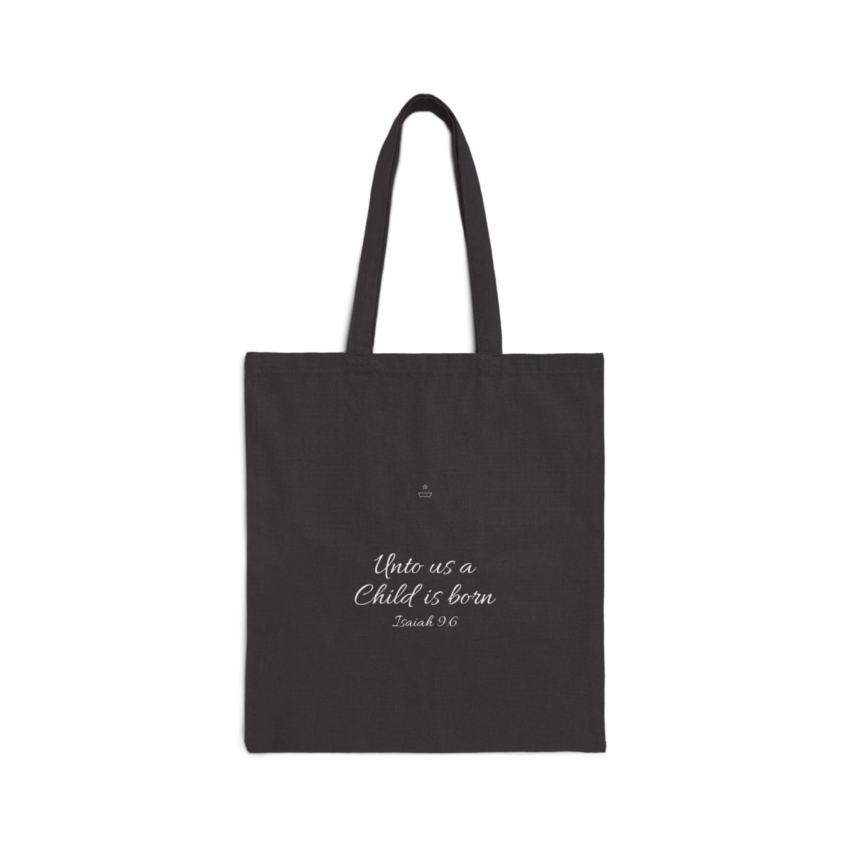 Unto Us a Child Is Born Canvas Tote
