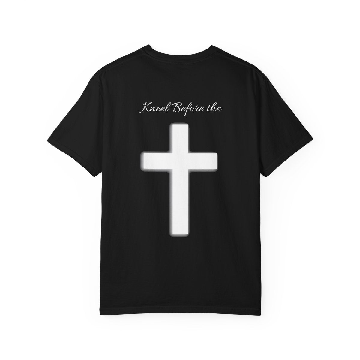 When you can't walk T-shirt — Black back