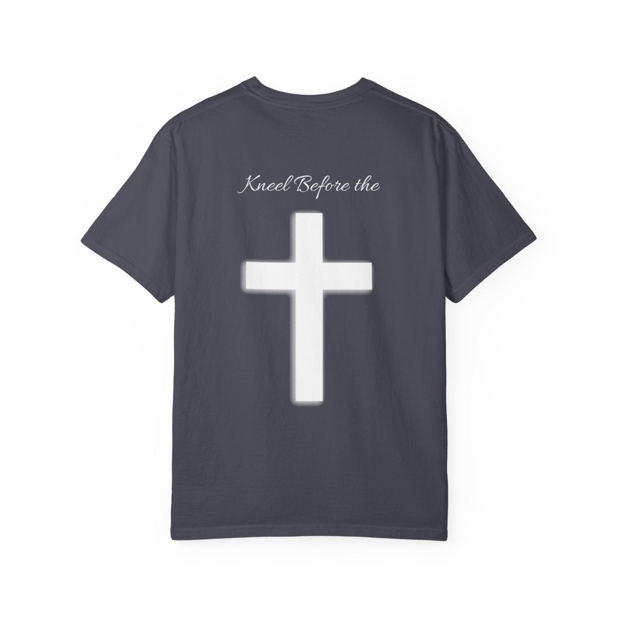 When you can't walk T-shirt — Navy back