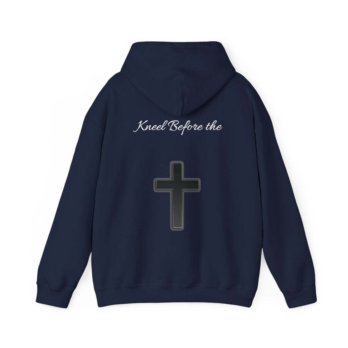 When you can't walk Hoodie — Navy back