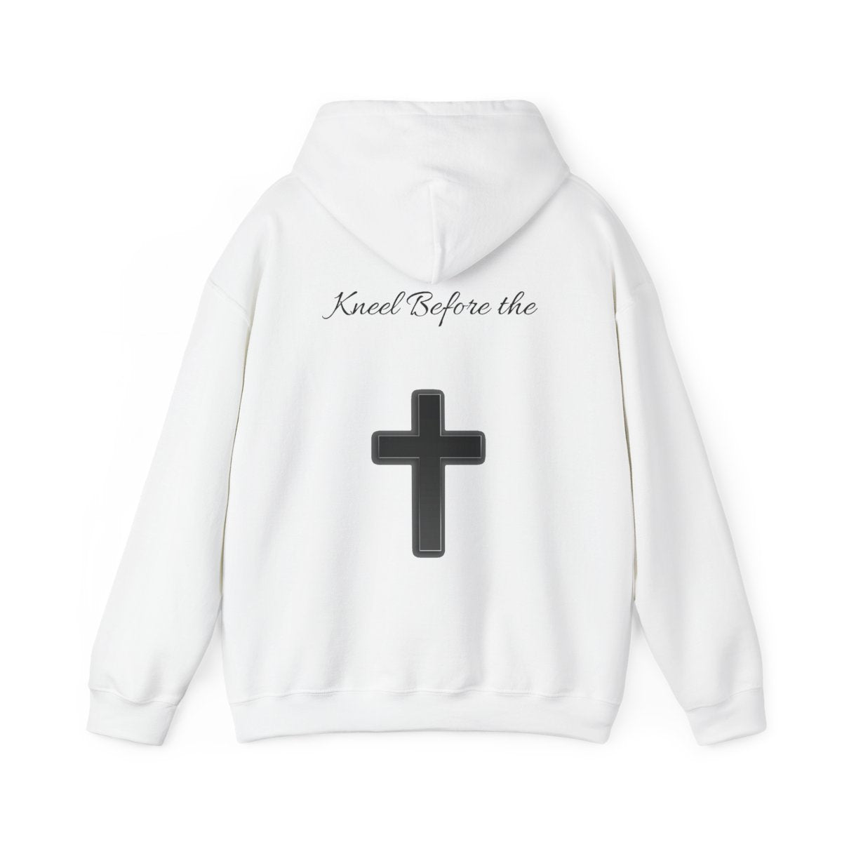 When you can't walk Hoodie — White back