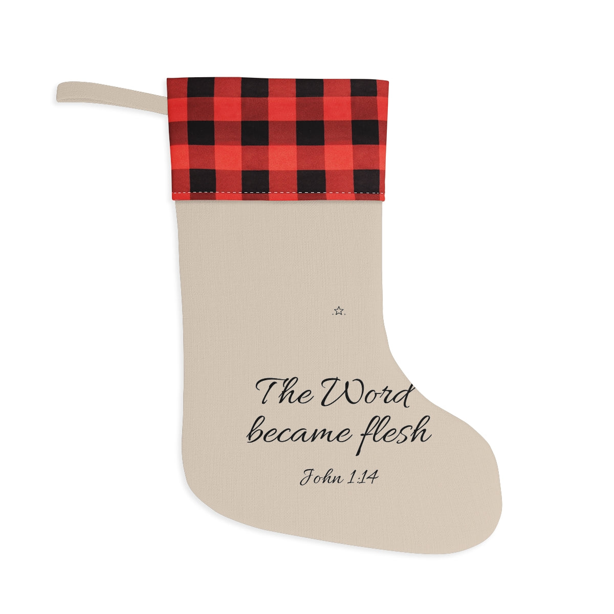 The Word became flesh Stocking